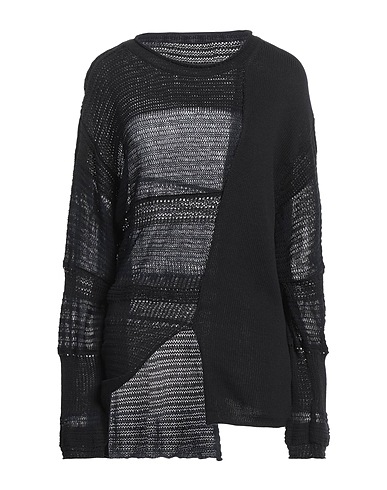 Y'S YOHJI YAMAMOTO Jumper Black 55% Polyester, 45% Cotton
