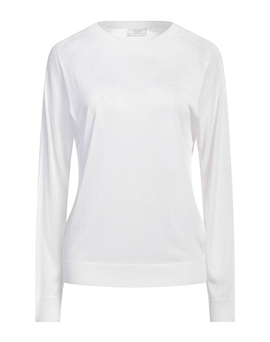 PESERICO Jumper White 54% Viscose, 46% Polyester