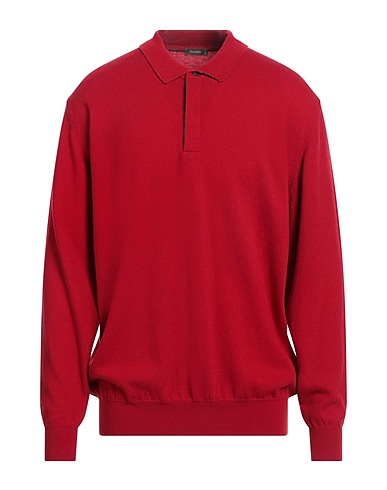 FERRANTE Sweater Red 100% Merino Wool