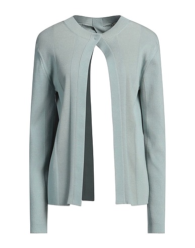 FENDI Cardigan Sage green 61% Wool, 30% Cotton, 7% Polyamide, 2% Elastane