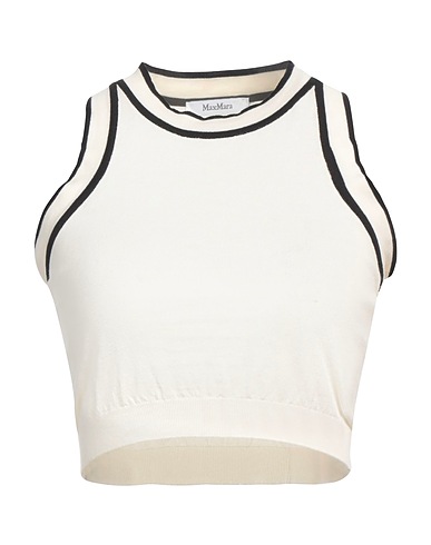 MAX MARA Top Ivory 80% Cotton, 20% Polyester