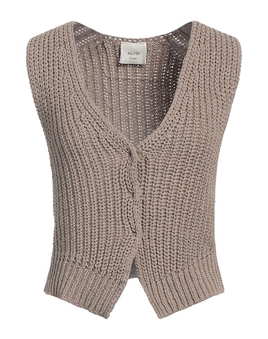 ALYSI Pullunder Maulwurfsgrau 75% Baumwolle, 20% Polyester, 5% Andere Fasern