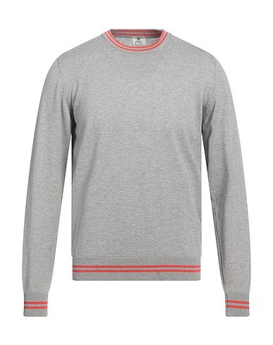 LUIGI BORRELLI NAPOLI Jumper Grey 100% Cotton