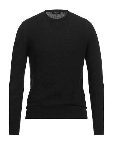 ROBERTO COLLINA Sweater Black 100% Cotton
