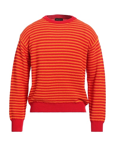 ROBERTO COLLINA Pullover Rot 100% Baumwolle