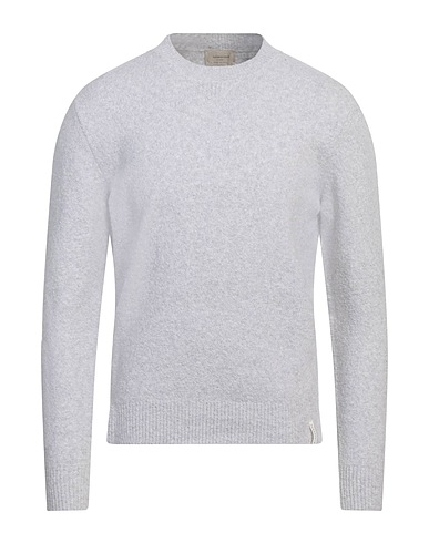 BROOKSFIELD Jumper Light grey 75% Cotton, 20% Polyamide, 5% Elastane