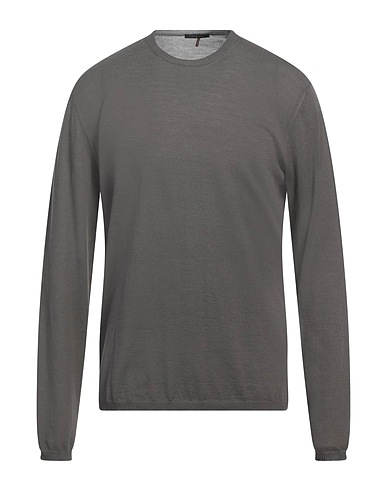 ROBERTO COLLINA Jumper Grey 100% Merino Wool