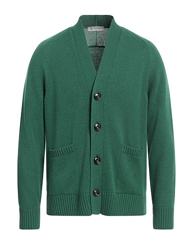 PIACENZA CASHMERE 1733 Cardigan Green 100% Cashmere