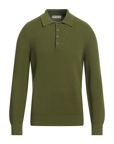 PIACENZA CASHMERE 1733 Cashmere blend Military green 100% Cashmere