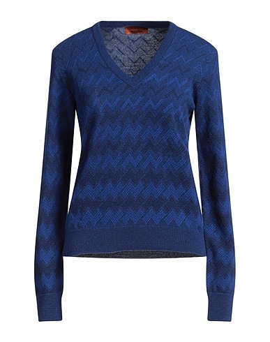 MISSONI Cashmere jumper Navy blue 100% Cashmere