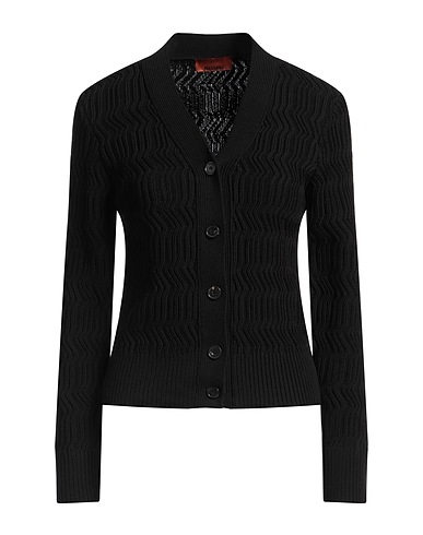MISSONI Cardigan Black 100% Cotton