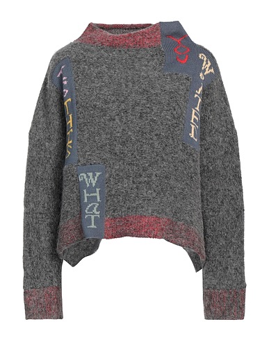 ECKHAUS LATTA Rollkragenpullover Blei 70% Alpakawolle, 20% Merinowolle, 10% Nylon