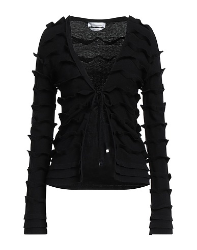 BLUMARINE Cardigan Nero 70% Viscosa, 30% Poliestere