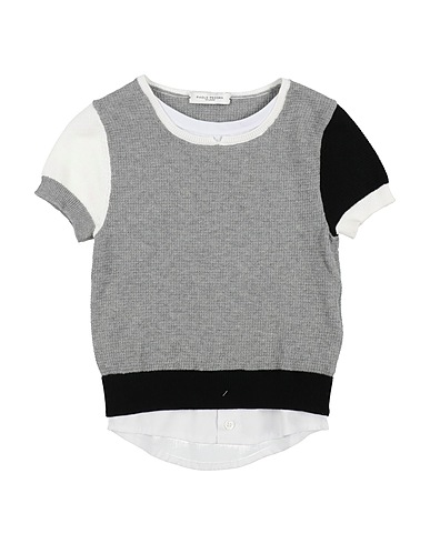 PAOLO PECORA Jumper Grey 100% Cotton