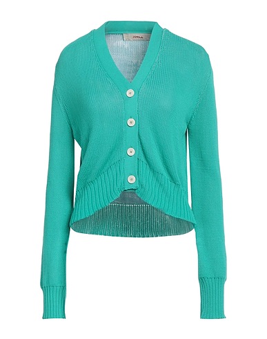 JUCCA Cardigan Green 100% Cotton