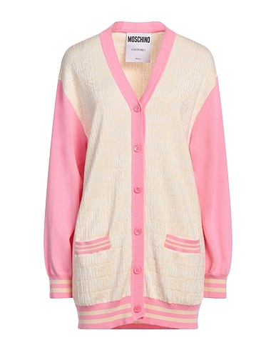 MOSCHINO Cardigan Cream 100% Virgin Wool
