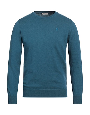 JECKERSON Jumper Deep teal 85% Cotton, 15% Wool