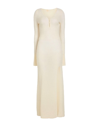 JACQUEMUS Long dress 44% Polyamide, 40% Mohair wool, 16% Wool