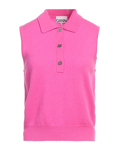 GANNI Fuchsia 70% Laine mérinos, 30% Cachemire