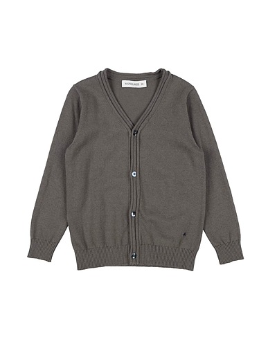 MANUEL RITZ Cardigan Verde militare 100% Cotone