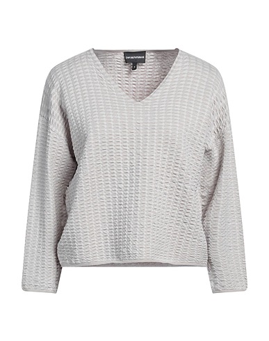 EMPORIO ARMANI Pullover Grigio chiaro 72% Viscosa, 28% Poliestere