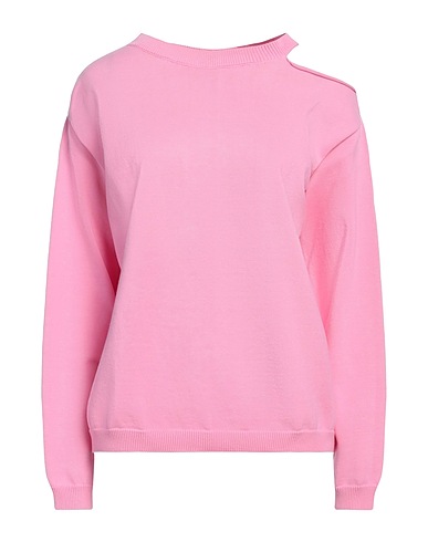 SEMICOUTURE Sweater Pink 100% Cotton