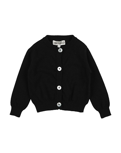 SIMONETTA Cardigan Black 90% Wool, 10% Cashmere
