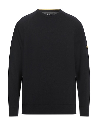 BARBOUR Sweater INTERNATIONAL Black 100% Cotton