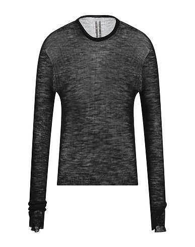 RICK OWENS Jumper Black 100% Virgin Wool