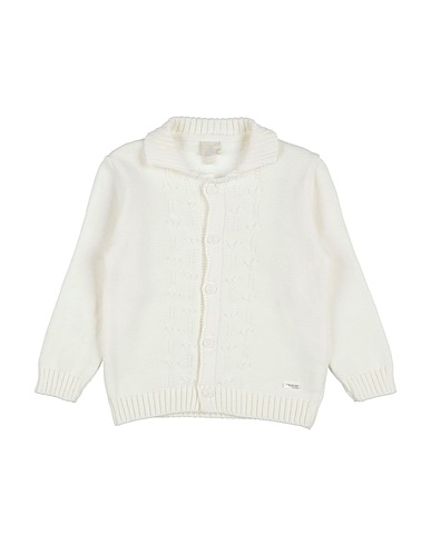 LALALÙ Cardigan BIANCO 100% Cotton