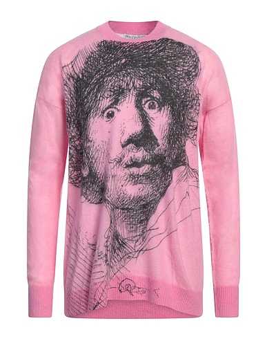 JW ANDERSON Pullover Rosa 52% Lana mohair, 35% Poliammide, 13% Lana Merino