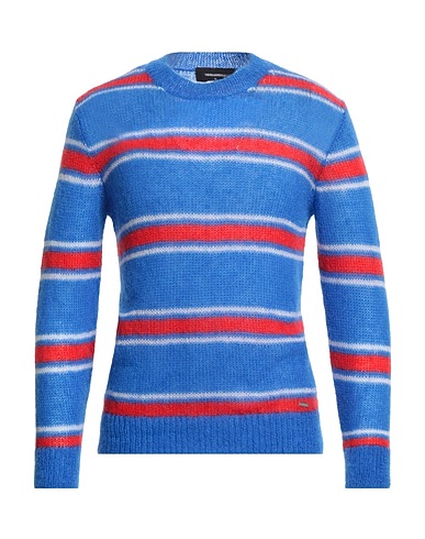 DSQUARED2 Jumper Blue 50% Mohair wool, 32% Polyamide, 18% Wool