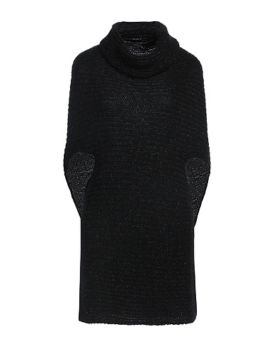 BELLWOOD タートルネック ブラック コットン 40% / モヘヤ 30% / ナイロン 30%