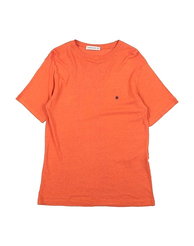 MANUEL RITZ Pullover Orange 55% Leinen, 45% Viskose