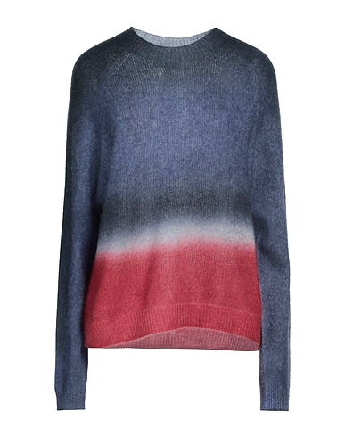 EMPORIO ARMANI Jumper Slate blue 50% Alpaca wool, 39% Polyamide, 11% Wool