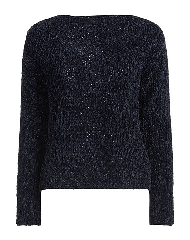 FRACOMINA Jumper Midnight blue 83% Polyester, 17% Viscose