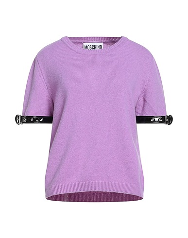 MOSCHINO Cashmere jumper COUTURE Mauve 90% Cashmere, 10% Wool, Polyamide, Elastane, Polyurethane resin