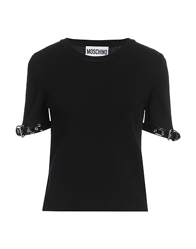 MOSCHINO Maglia in Cachemire COUTURE Nero 90% Cachemire, 10% Lana, Poliammide, Elastan, Resina poliuretanica