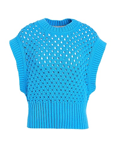 BOSS Jersey Azul 74% Algodón, 26% Poliamida