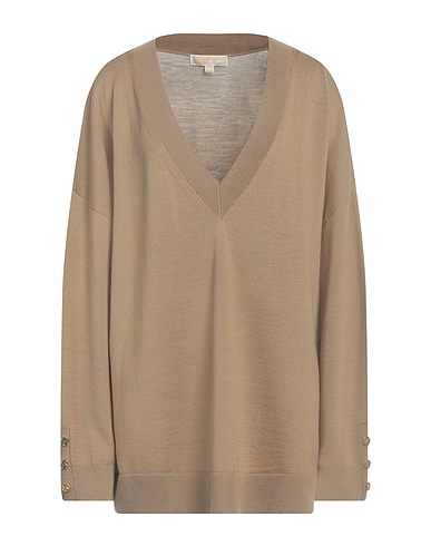 MICHAEL MICHAEL KORS Pullover Cammello 100% Lana Merino