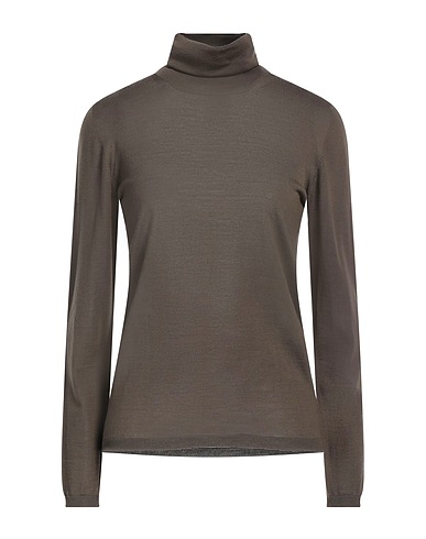 MAX MARA Polo neck Military green 100% Virgin Wool
