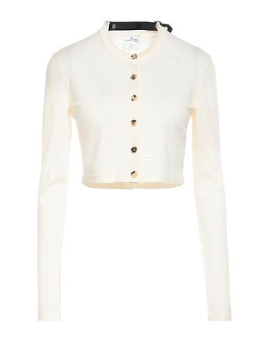 COURRÈGES Cardigan Panna 54% Cotone, 44% Lana, 2% Poliammide