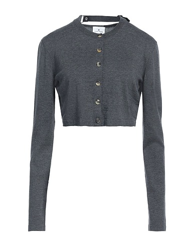 COURRÈGES Cardigan Antracite 54% Cotone, 44% Lana, 2% Poliammide