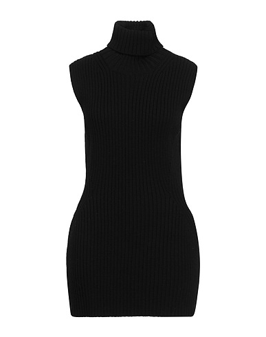 MAX MARA Polo neck Black 100% Virgin Wool