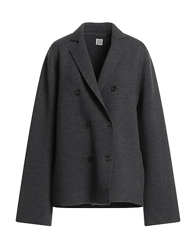 TOTEME Cardigan Charcoal 100% Wool