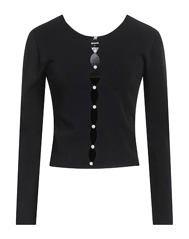 DSQUARED2 Strickjacke Schwarz 83% Viskose, 17% Polyester