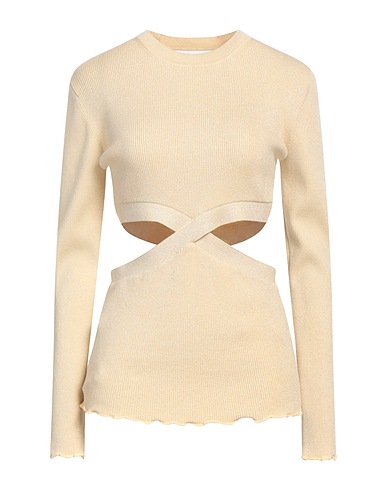 3.1 PHILLIP LIM Sweater Beige 60% Viscose, 25% Polyester, 10% Metal, 5% Elastane