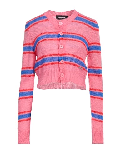 DSQUARED2 Cardigan Rosa 50% Lana mohair, 32% Poliammide, 18% Lana