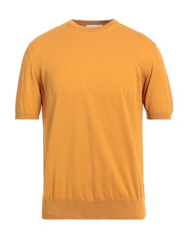 ALPHA STUDIO Pullover Giallo ocra 100% Cotone
