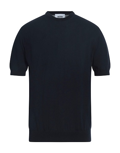 ALPHA STUDIO Jumper Midnight blue 100% Cotton